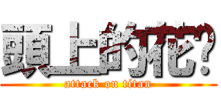 頭上的花朵 (attack on titan)