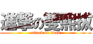 進撃の雙熙拔 (attack on titan)