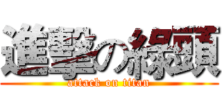 進擊の綠頭 (attack on titan)