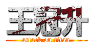 王冠升 (attack on titan)