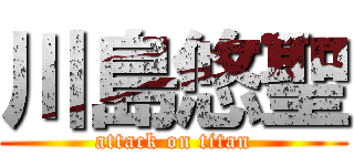 川島悠聖 (attack on titan)