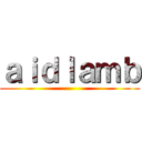 ａｉｄｌａｍｂ ()