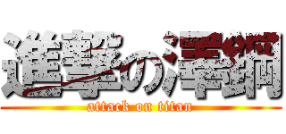 進撃の澤鋼 (attack on titan)