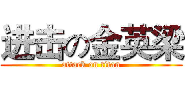 进击の金英梁 (attack on titan)