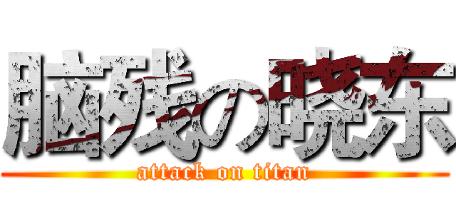 脑残の晓东 (attack on titan)