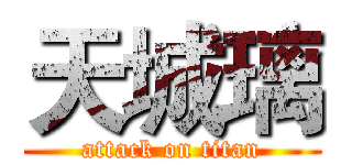 天城璃 (attack on titan)