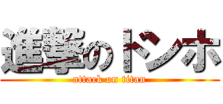 進撃のドンホ (attack on titan)