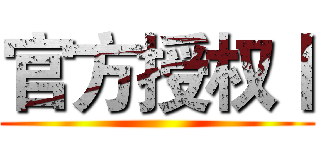 官方授权丨 ()
