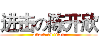 进击の陈开欣 (attack on titan)