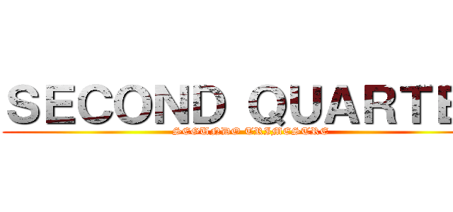 ＳＥＣＯＮＤ ＱＵＡＲＴＥＲ (SEGUNDO TRIMESTRE)