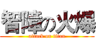 智障の火爆 (attack on titan)