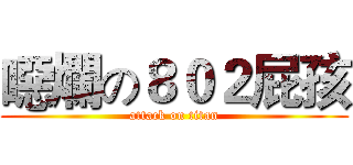 噁爛の８０２屁孩 (attack on titan)
