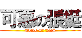 可惡の張挺 (attack on titan)