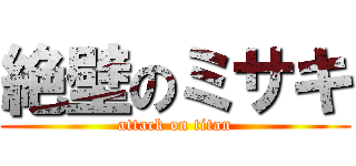 絶壁のミサキ (attack on titan)