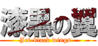 漆黒の翼 (Jet-black wings  )