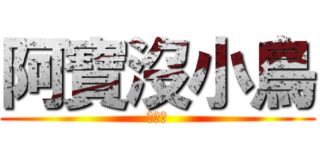 阿寶沒小鳥 (沒小鳥)