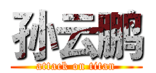 孙云鹏 (attack on titan)