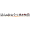 进击の社会主义核心价值观 (attack on titan)