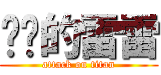 进击的雷雷 (attack on titan)