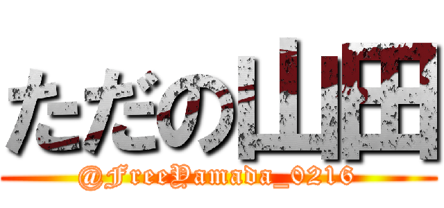 ただの山田 (@FreeYamada_0216)
