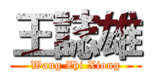 王誌雄 (Wang Zhi Xiong)