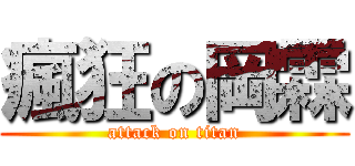 瘋狂の岡霖 (attack on titan)