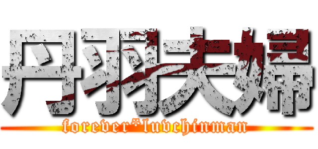 丹羽夫婦 (forever*luvchinman)