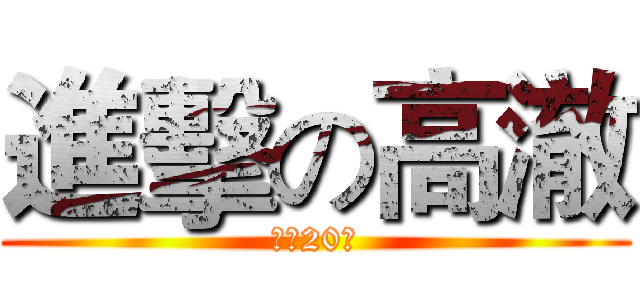 進擊の高澈 (九年20班)