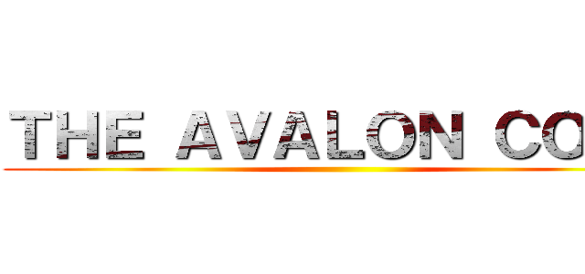 ＴＨＥ ＡＶＡＬＯＮ ＣＯＤＥ ()