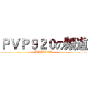ＰＶＰ９２０の頻道 (PVP920の頻道)