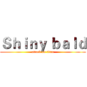 Ｓｈｉｎｙ ｂａｌｄ (attack on titan)