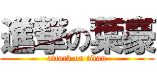 進撃の葉豪 (attack on titan)