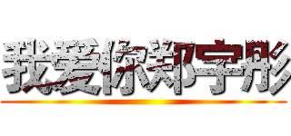 我爱你郑宇彤 ()