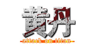 黄丹 (attack on titan)