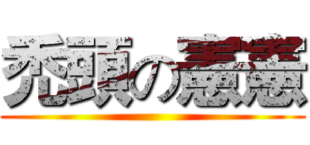 禿頭の憲憲 ()