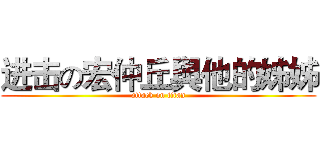 进击の宏仲丘與他的姊姊 (attack on titan)