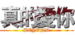 真的愛你 (BEYOND)