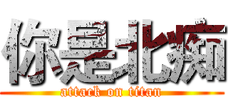 你是北痴 (attack on titan)