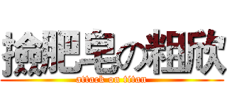 撿肥皂の粗欣 (attack on titan)