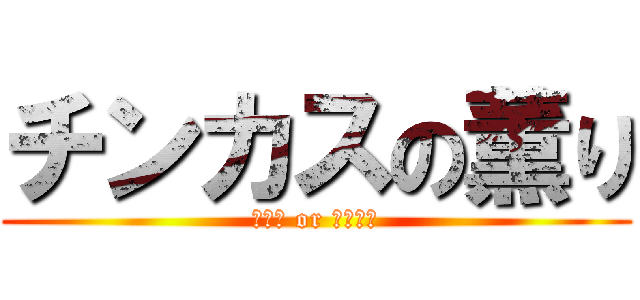 チンカスの薫り (ｱﾅﾙ or ﾁﾝﾁﾝ)