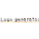 Ｌｏｇｏ ｇｅｎｅｒａｔｏｒ (attack on titan)
