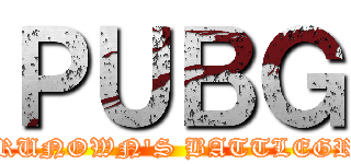 ＰＵＢＧ (PLAYERUNOWN'S BATTLEGROUND)