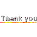 Ｔｈａｎｋ ｙｏｕ (attack on titan)