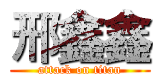 邢鑫鑫 (attack on titan)