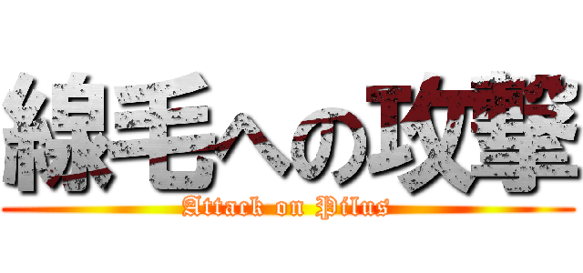 線毛への攻撃 (Attack on Pilus)