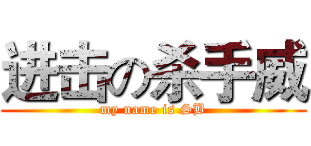 进击の杀手威 (my name is SB)