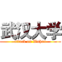 武汉大学 (attack on Wuhan)