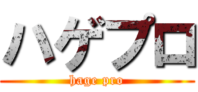 ハゲプロ (hage pro)