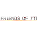 ＦＲＩＥＮＤＳ ＯＦ ７ＴＨ (attack on titan)