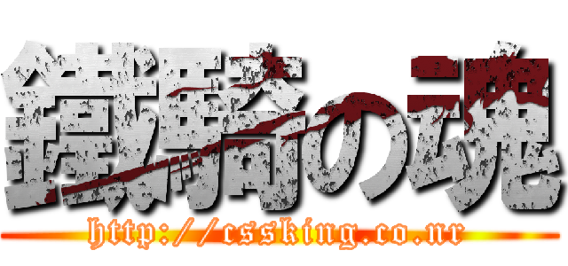 鐵騎の魂 (http://cssking.co.nr)